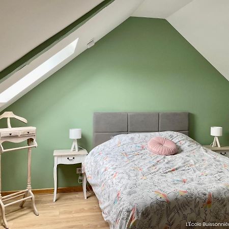 L'Ecole Buissonniere Apartment Saint-Vigor-le-Grand Bagian luar foto