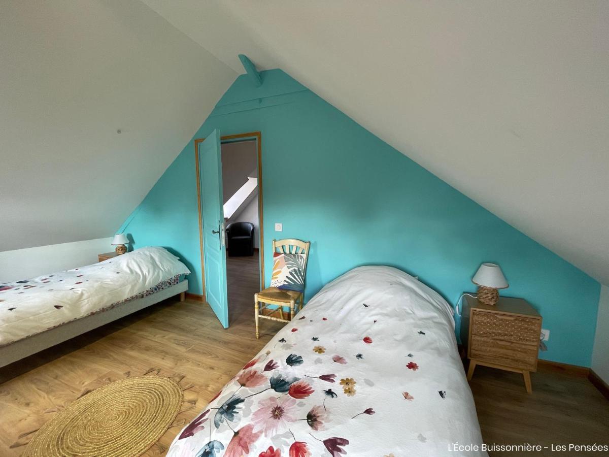 L'Ecole Buissonniere Apartment Saint-Vigor-le-Grand Bagian luar foto