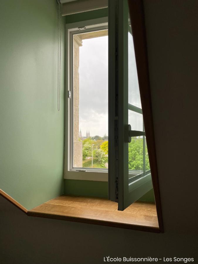 L'Ecole Buissonniere Apartment Saint-Vigor-le-Grand Bagian luar foto
