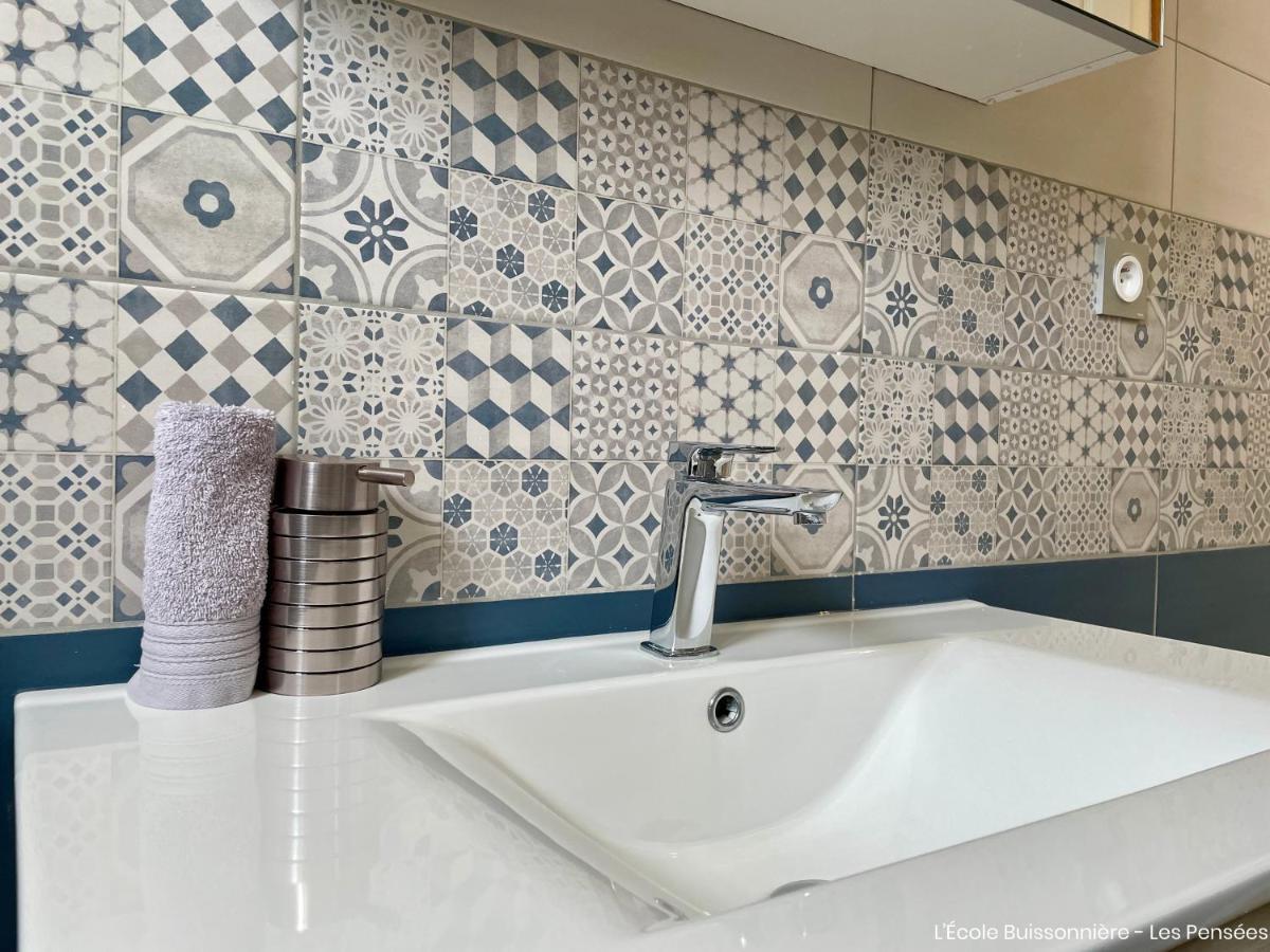 L'Ecole Buissonniere Apartment Saint-Vigor-le-Grand Bagian luar foto
