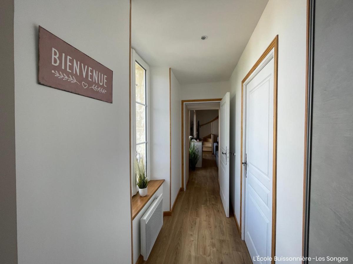 L'Ecole Buissonniere Apartment Saint-Vigor-le-Grand Bagian luar foto