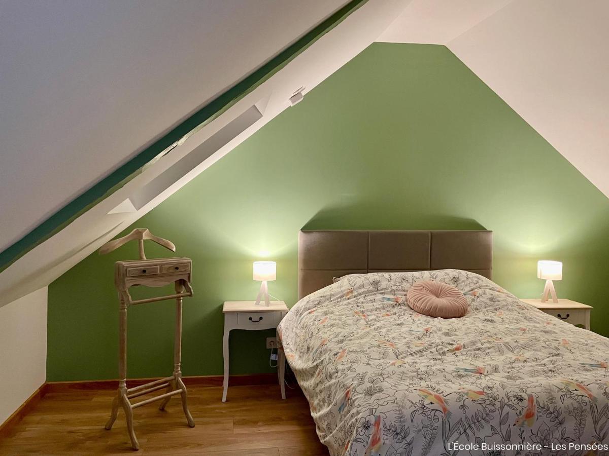 L'Ecole Buissonniere Apartment Saint-Vigor-le-Grand Bagian luar foto