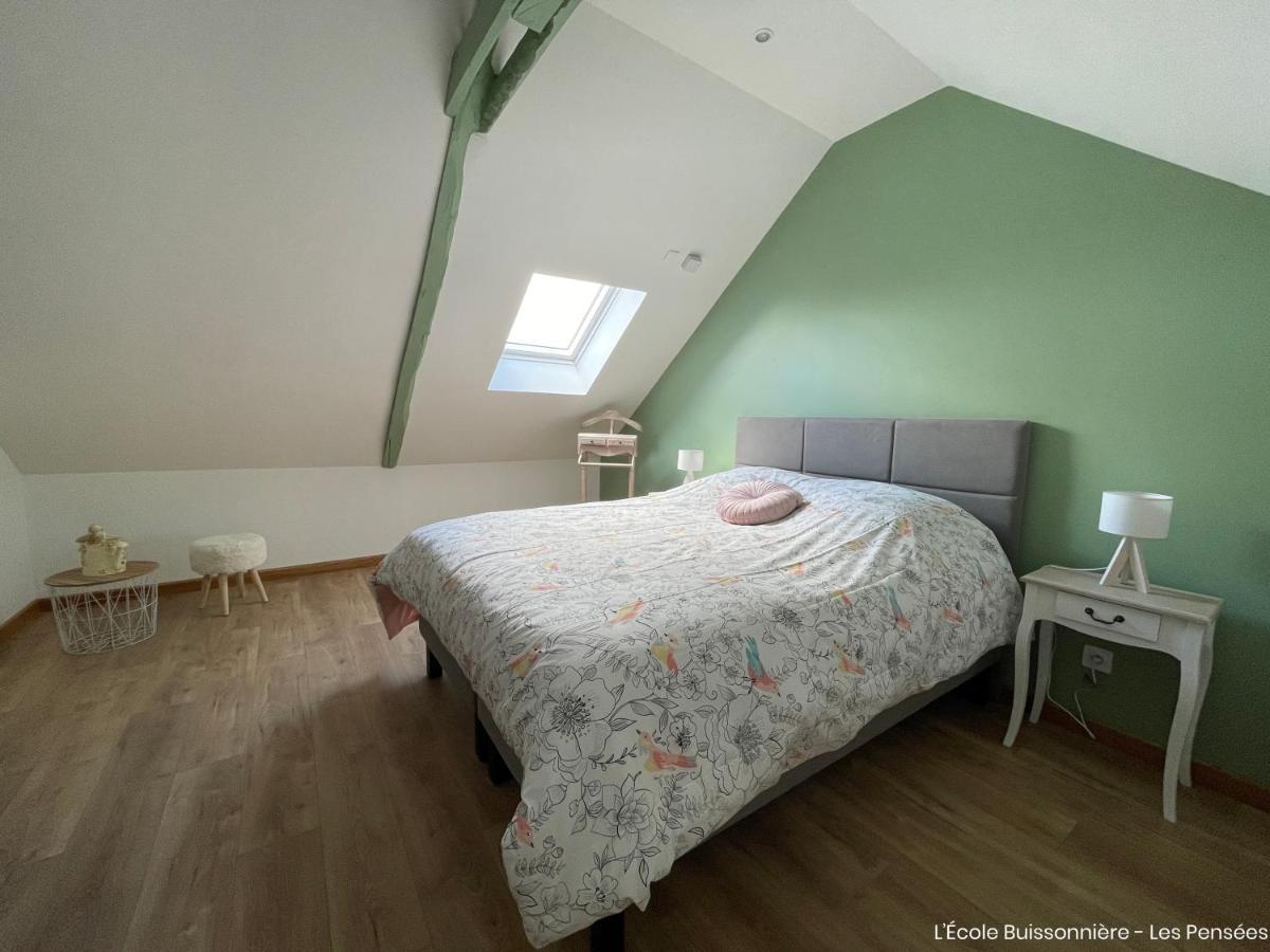 L'Ecole Buissonniere Apartment Saint-Vigor-le-Grand Bagian luar foto