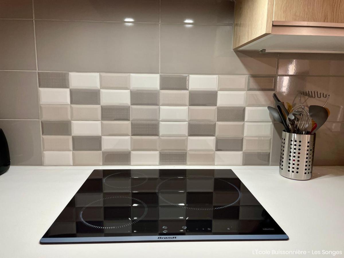 L'Ecole Buissonniere Apartment Saint-Vigor-le-Grand Bagian luar foto