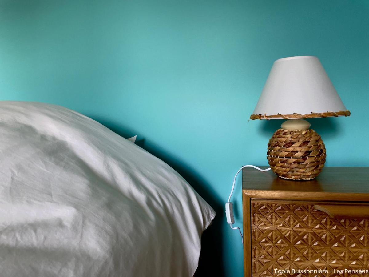 L'Ecole Buissonniere Apartment Saint-Vigor-le-Grand Bagian luar foto