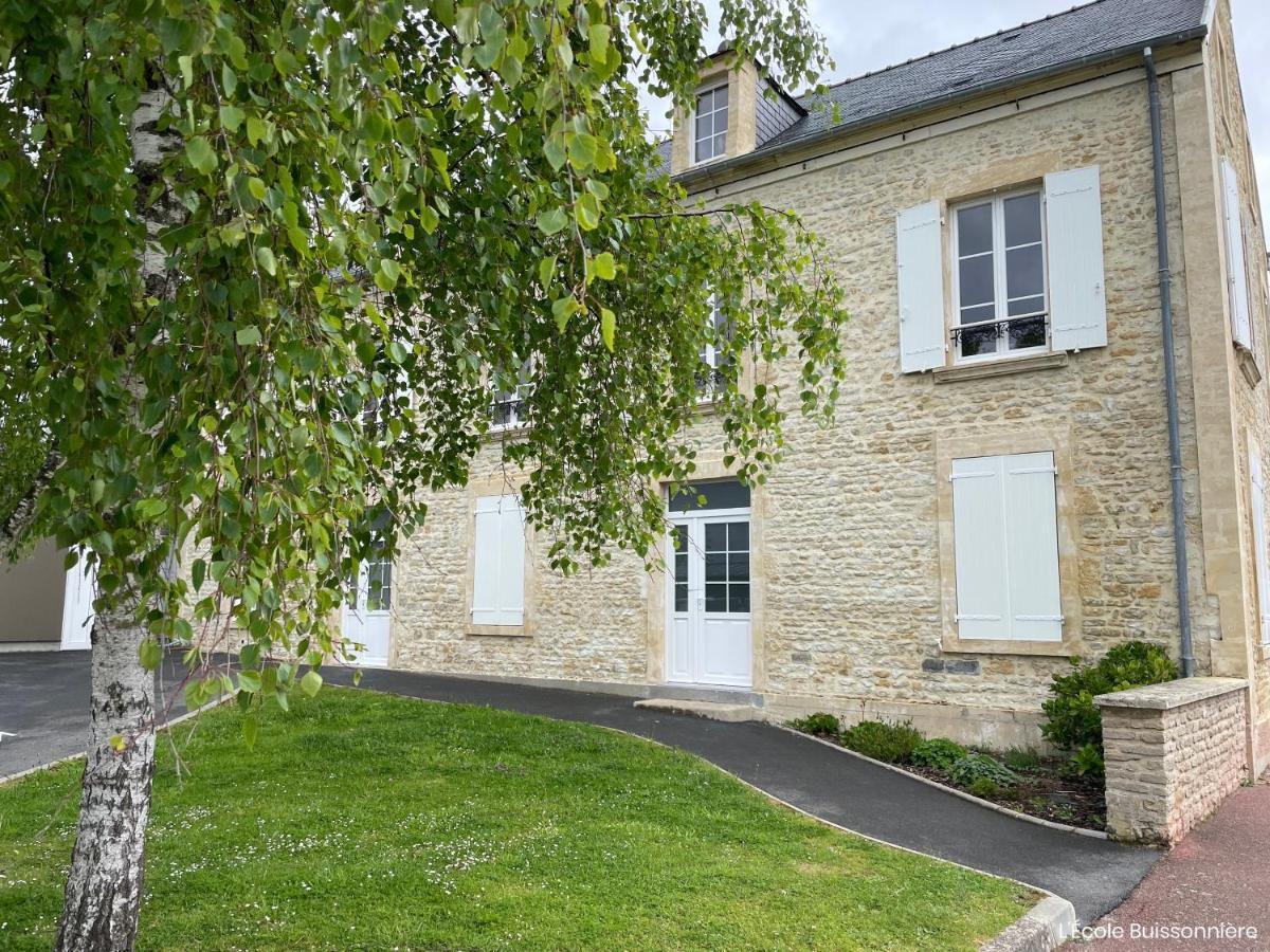 L'Ecole Buissonniere Apartment Saint-Vigor-le-Grand Bagian luar foto