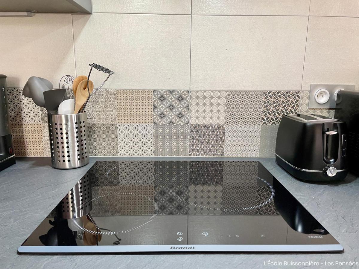 L'Ecole Buissonniere Apartment Saint-Vigor-le-Grand Bagian luar foto