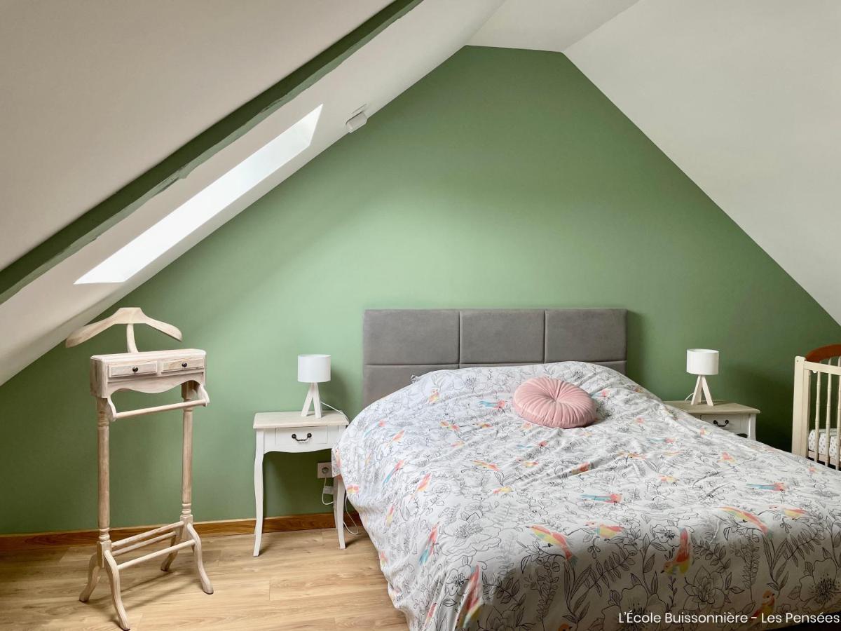 L'Ecole Buissonniere Apartment Saint-Vigor-le-Grand Bagian luar foto
